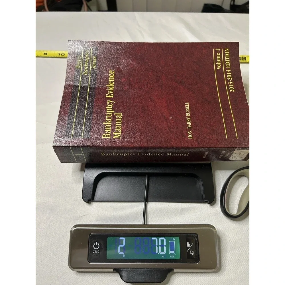 West's Bankruptcy Evidence Manual – Volumes 1 & 2 (2013–2014 Edition) - Complete